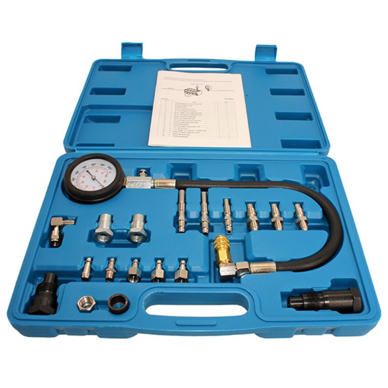 Компрессометр дизельный 0-1000PSI и 0-70атм для грузовиков арт. TA-G1010