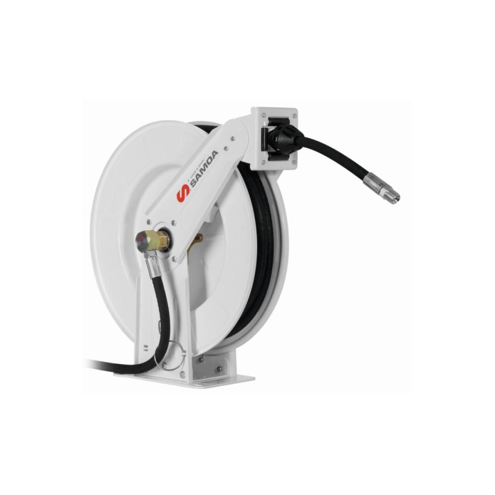 Двухопорная катушка 10 м х 1/4, консистентная смазка Samoa EAG-10 OPEN HOSE REEL 501300
