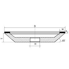 Круг алмазный шлифовальный 12А2-45 100х10х3х20 100/80 АС6 В2-01 100% - изображение 8