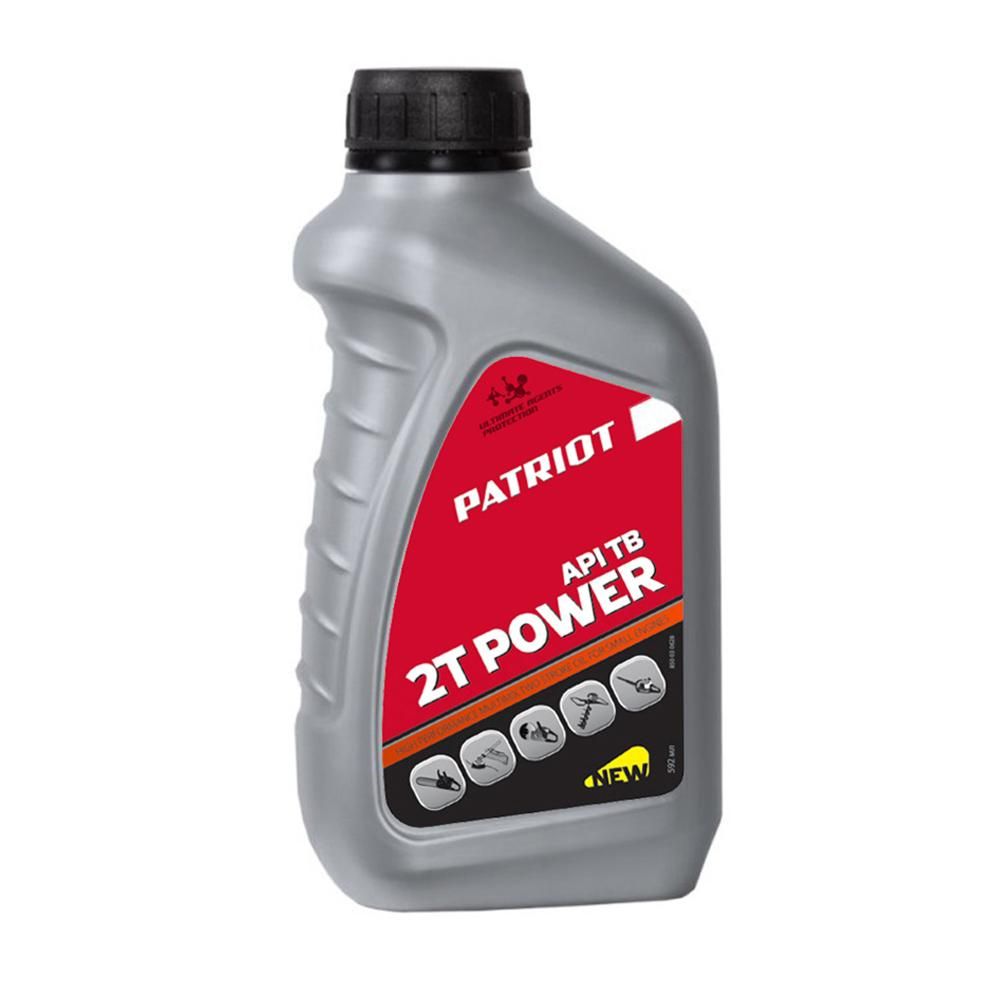 Масло 2-х тактное минеральное PATRIOT Power Active 2T, 0,592л