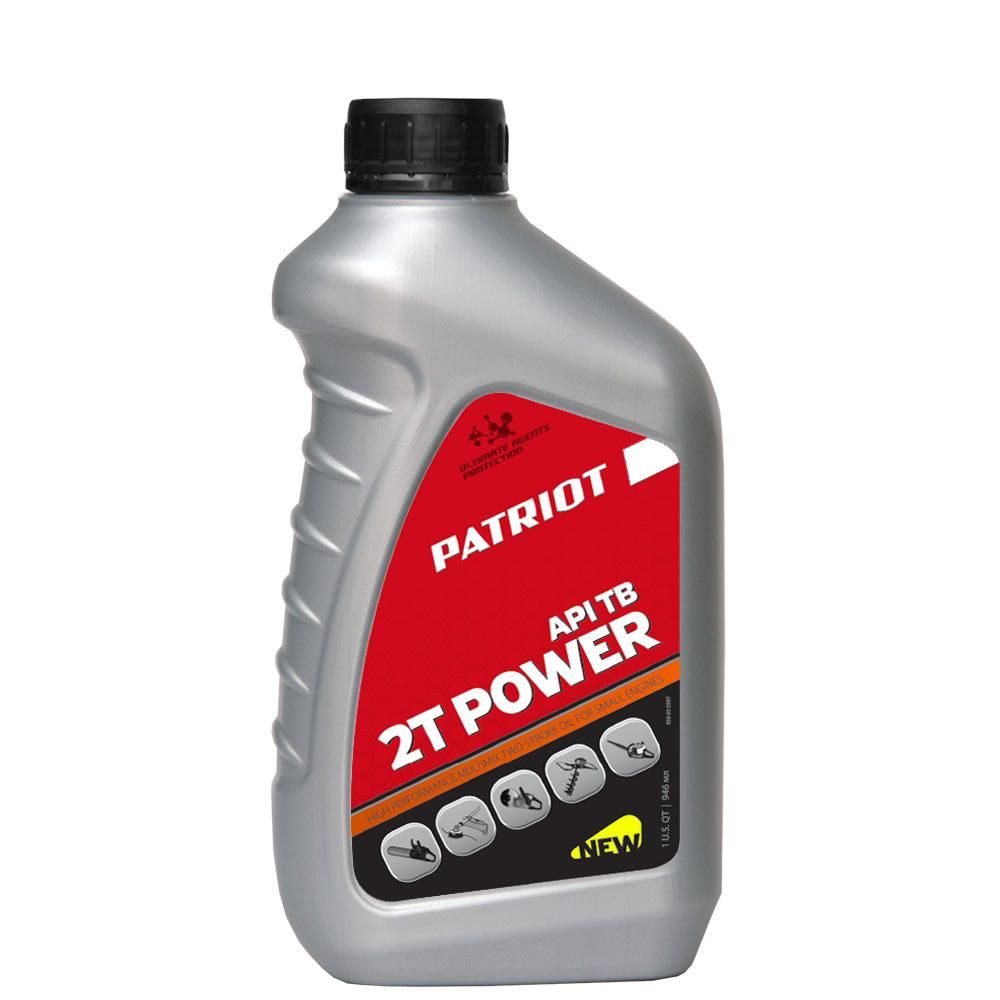 Масло 2-х тактное минеральное PATRIOT Power Active 2T, 0,946л