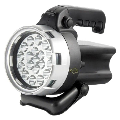 Фонарь бытовой, пластик, 3 W Led, ремешок, зум, 3 режима 100%-50%-строб, 3 х ААА Stern - изображение 3