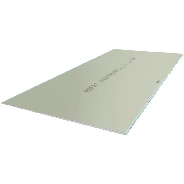 Гипсокартон влагостойкий 9.5 мм Knauf 2500x1200 мм 3 м2 - изображение 2