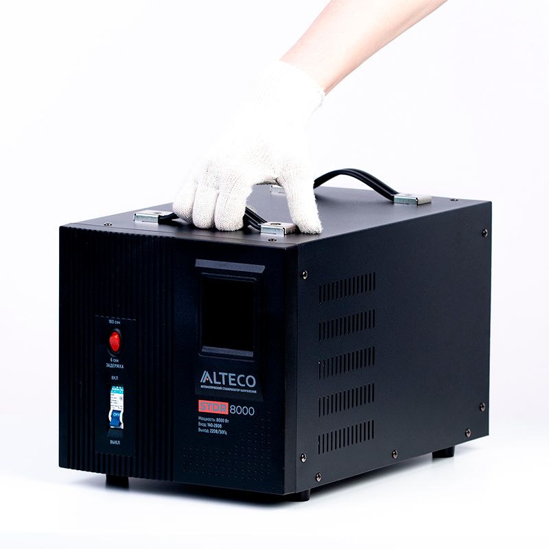 Автоматический стабилизатор напряжения Alteco STDR 8000 - изображение 3