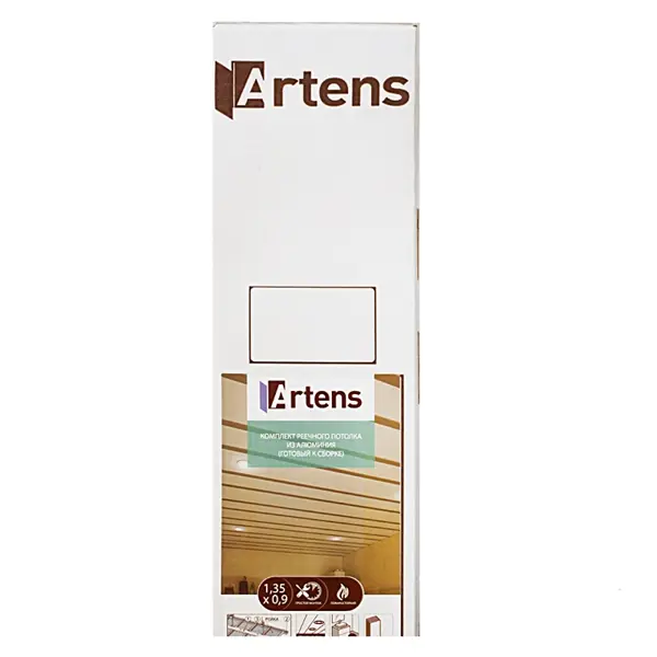 Комплект потолка Artens 1.35x0.09 м цвет белый матовый - изображение 6