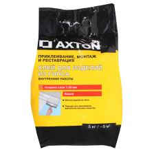 Клей гипсовый монтажный Axton 5 кг - изображение 4
