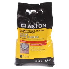 Клей для камня и керамогранита Axton серый 5 кг - изображение 4