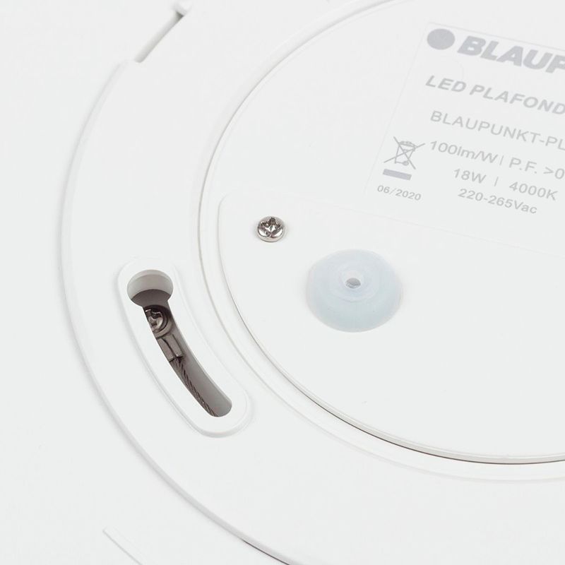 Потолочный светильник Blaupunkt Plafon LED 18W IP54 с микроволновым датчиком движения, свет натуральный - изображение 3