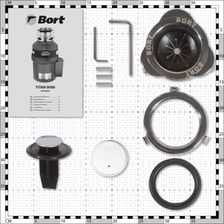 Измельчитель пищевых отходов Bort TITAN 9000 - изображение 20