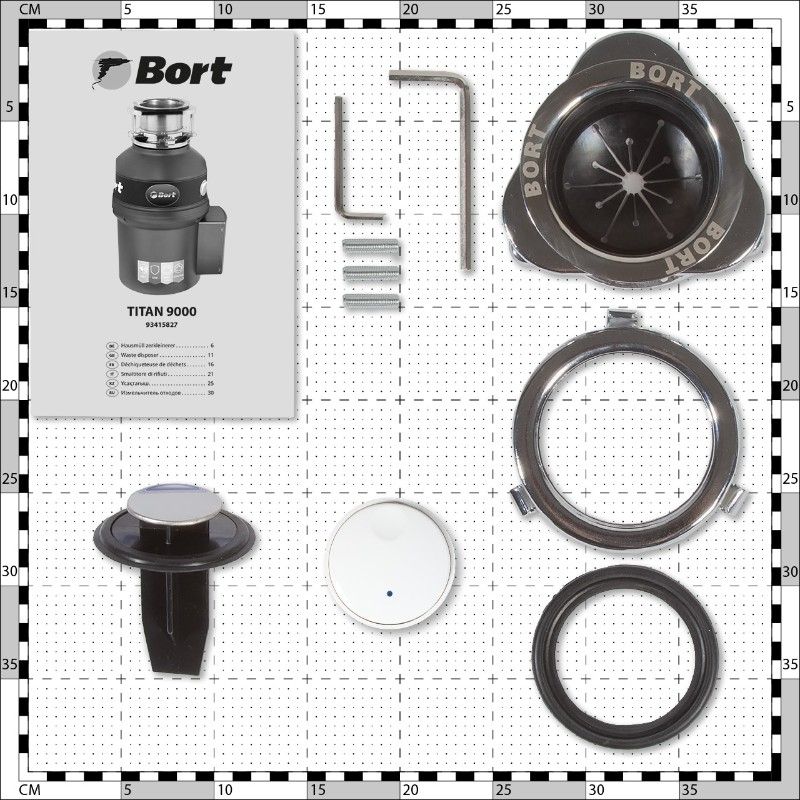 Измельчитель пищевых отходов Bort TITAN 9000 - изображение 8