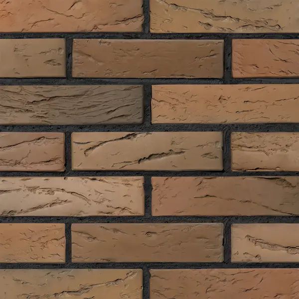 Кирпич облицовочный Braer М150 кладка кора дуба 250x120x65 мм 1 НФ - изображение 3