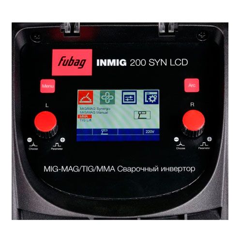Cварочный полуавтомат-инвертор INMIG 200 SYN LCD (38430) + горелка FB 250_3 м (38443) - изображение 4
