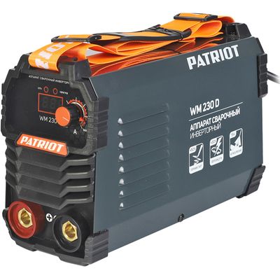 Cварочный аппарат инверторный PATRIOT WM 181Smart MMA + подарок Маска сварщика PATRIOT 301D - изображение 12