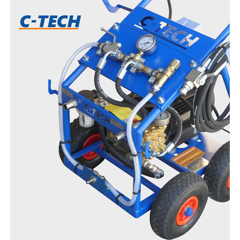 Аппарат C-TECH для гидроиспытаний трубопроводов, газопроводов, нефтепроводов - изображение 3