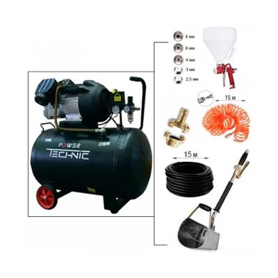 Штукатурная мини-станция EK-1PT+ Mini Е-01 440/100 220V 2.3 кВт (для стен) - изображение 2