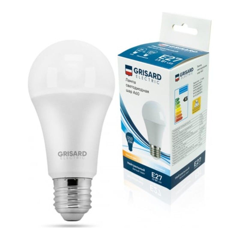 Лампа светодиодная GRISARD ELECTRIC GRE-002-0011 10 шт - изображение 14
