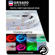 Лента светодиодная GRISARD ELECTRIC RGB 5метров 32шт - изображение 11