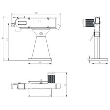 Ленточный шлифовальный станок Heden SF-150 - изображение 14