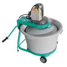 Растворосмеситель Imer MIX 60 (220В, 0,55 кВт, 2 бака, стандартные лопасти) - изображение 2