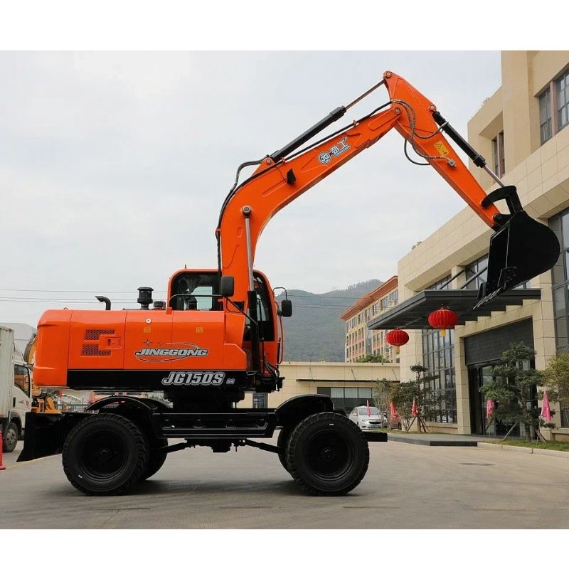 Колесный экскаватор Jinggong JG150S - изображение 2