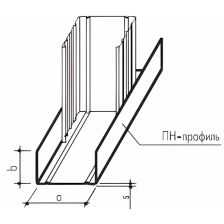 Профиль направляющий Knauf ПН-6 0.6 мм 100x40x3000 мм - изображение 5