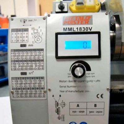 Настольный токарный станок Metal Master MML 1830V - изображение 2