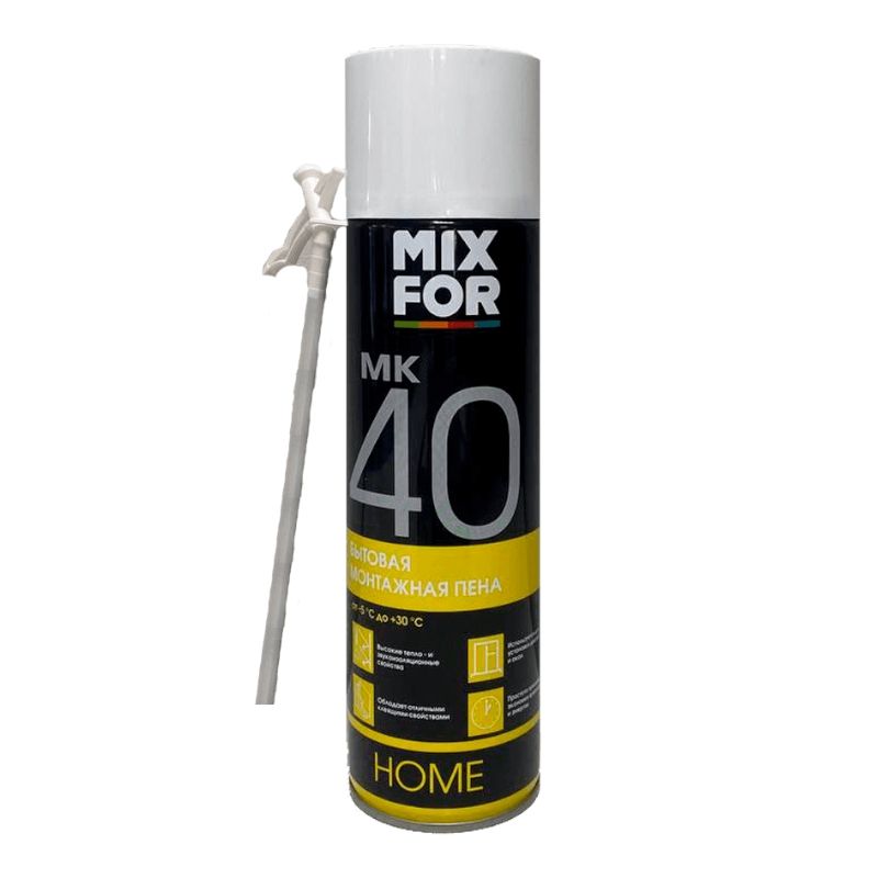 Пена монтажная бытовая MIXFOR МК-40, 500ml
