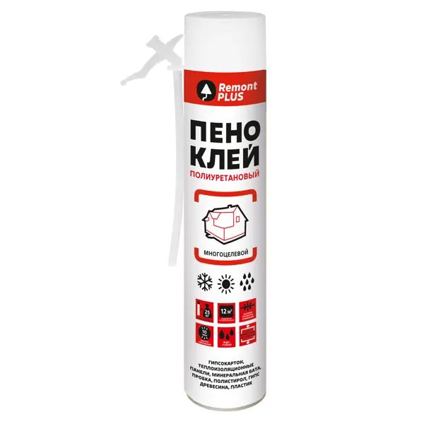 Клей-пена монтажный Remont Plus Бытовой 750 мл