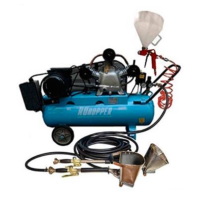 Штукатурная мини станция Ruhopper EK-1RH+K 640/60 220V 3 кВт (с краскобаком) - изображение 4