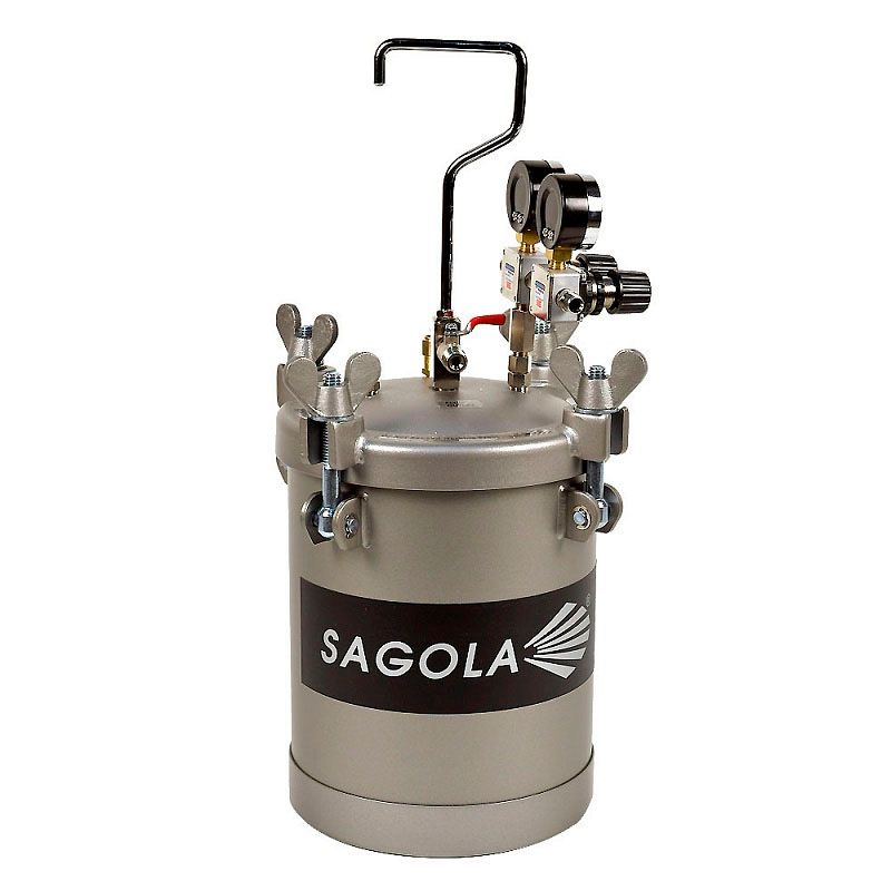 Красконагнетательный бак SAGOLA 610 10 л - изображение 2