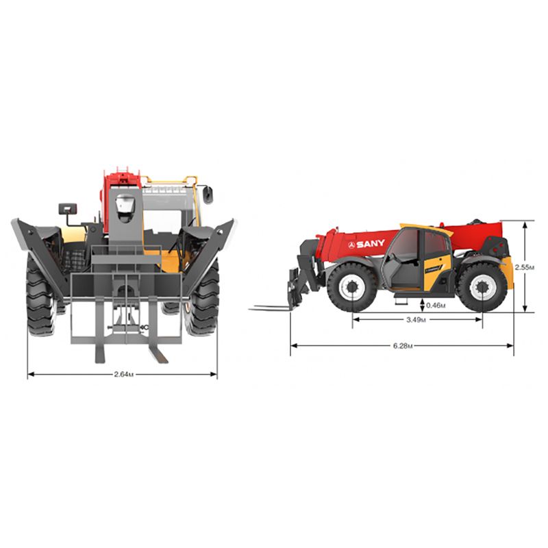 Телескопический погрузчик SANY STH-1056А - изображение 2