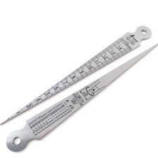 Конусный шаблон SHINWA 1-15 мм, ABS-пластик, белый - изображение 2