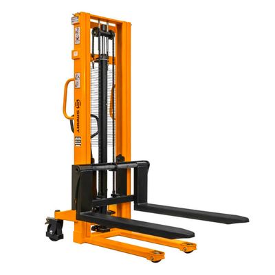 Мини-штабелер ручной SMARTLIFT PJ4150 400 кг; 1,5 м с вилами и площадкой - изображение 3