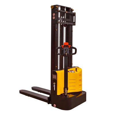 Мини-штабелер ручной SMARTLIFT PJ4150 400 кг; 1,5 м с вилами и площадкой - изображение 6