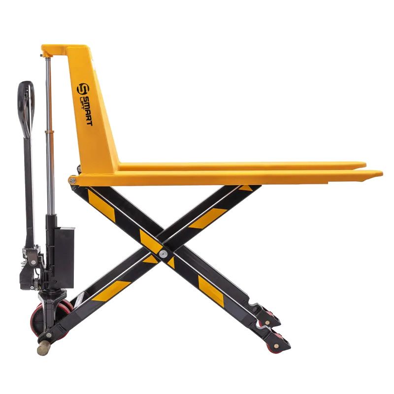Гидравлическая тележка SMARTLIFT SD-HL HLT10; 1000 кг; 1150х540 мм; высокоподъемная 800 мм - изображение 8