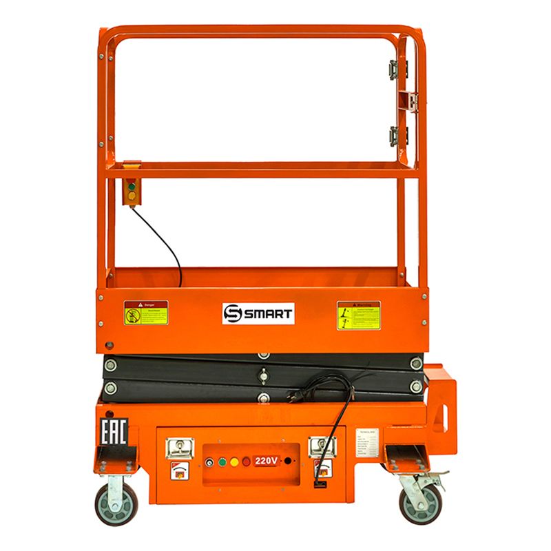 Ножничный подъемник SMARTLIFT SJY-0.3-3 220В; 300 кг; 3 м - изображение 1