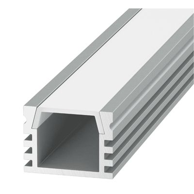 Алюминиевый профиль SWG Design LED LS1613, 2500 мм, белый 010364 - изображение 7