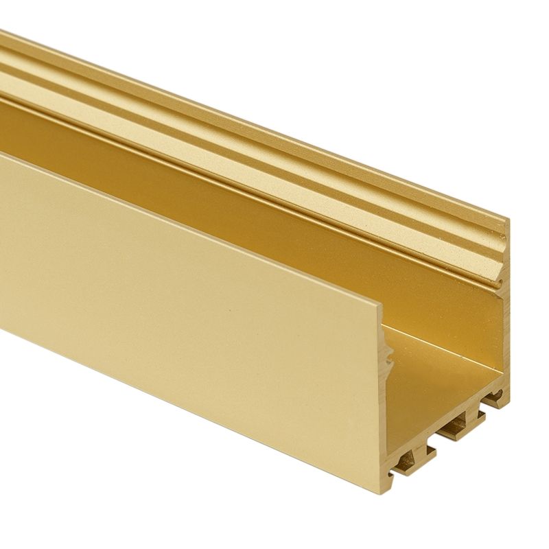 Алюминиевый профиль SWG Design LED LS3535, 2500 мм, золотой анодированный LS.3535-G-R 019901 - изображение 4