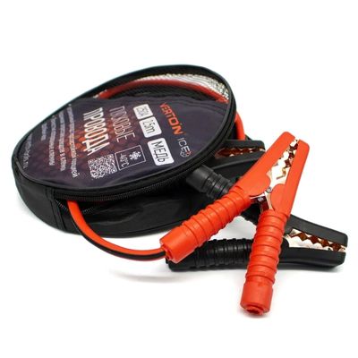 Стартовые провода VERTON Snow 600 CU (600 A, CU/TPR 4 м, МЕДЬ, Морозостойкие до -40 С.) - изображение 10
