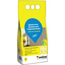 Гидроизоляция обмазочная цементная Vetonit Weber.tec AquaSafe 5 кг - изображение 7