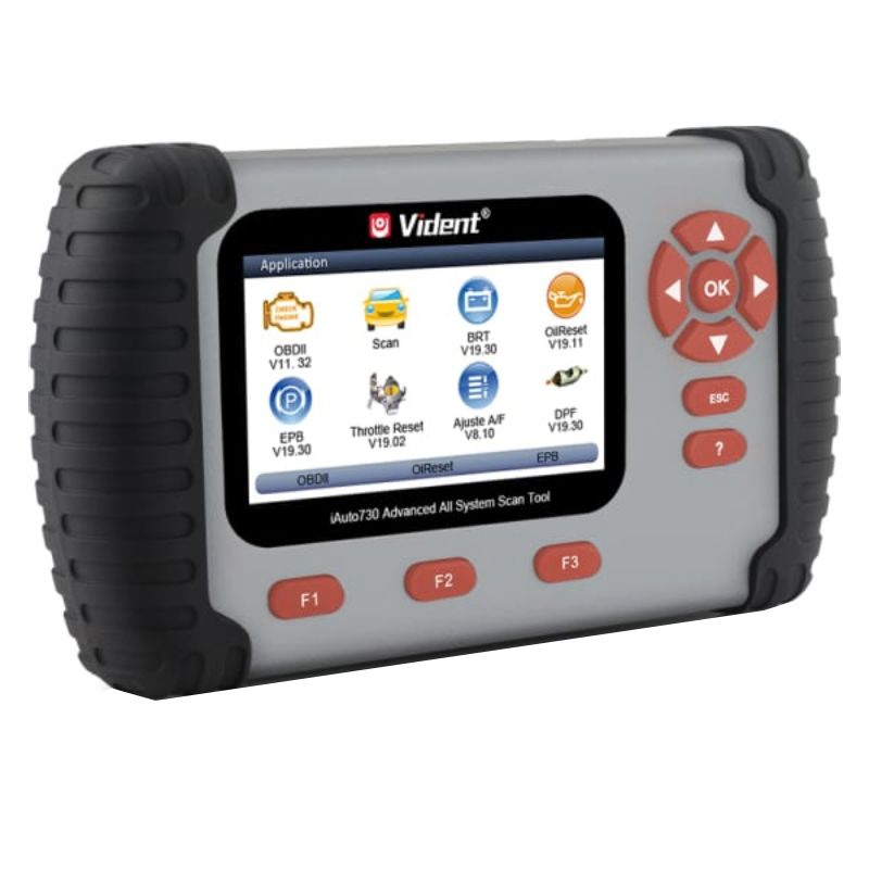 Сканер диагностический VIDENT OBD2 4.3”