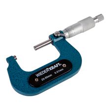 Микрометр нониусный WIEDERKRAFT 25-50 мм  0.01 мм WDK-MM5001 - изображение 4